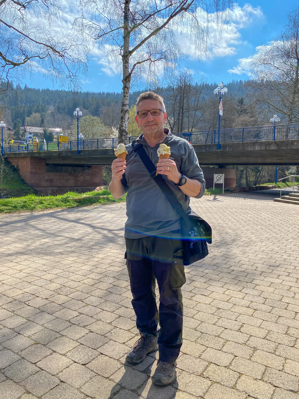 Das erste Eis des Jahres ;-)