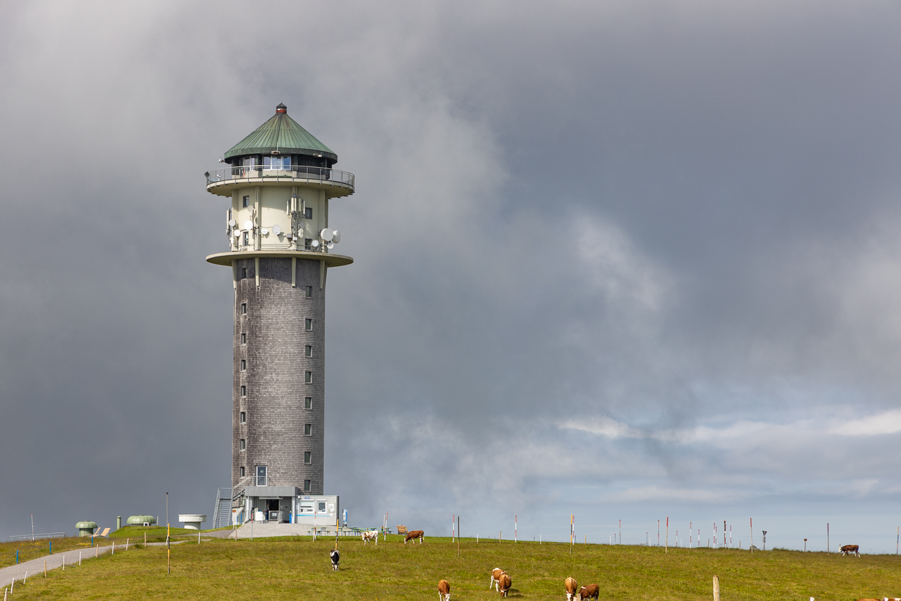 Nochmals der Feldbergturm, im Inneren gibt es ein Schinkenmuseum