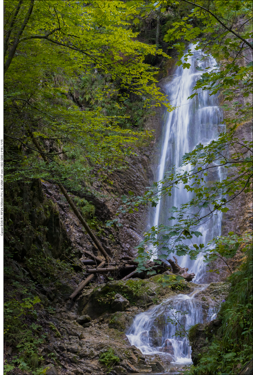 Grießenbach-Wasserfall bei Rottau