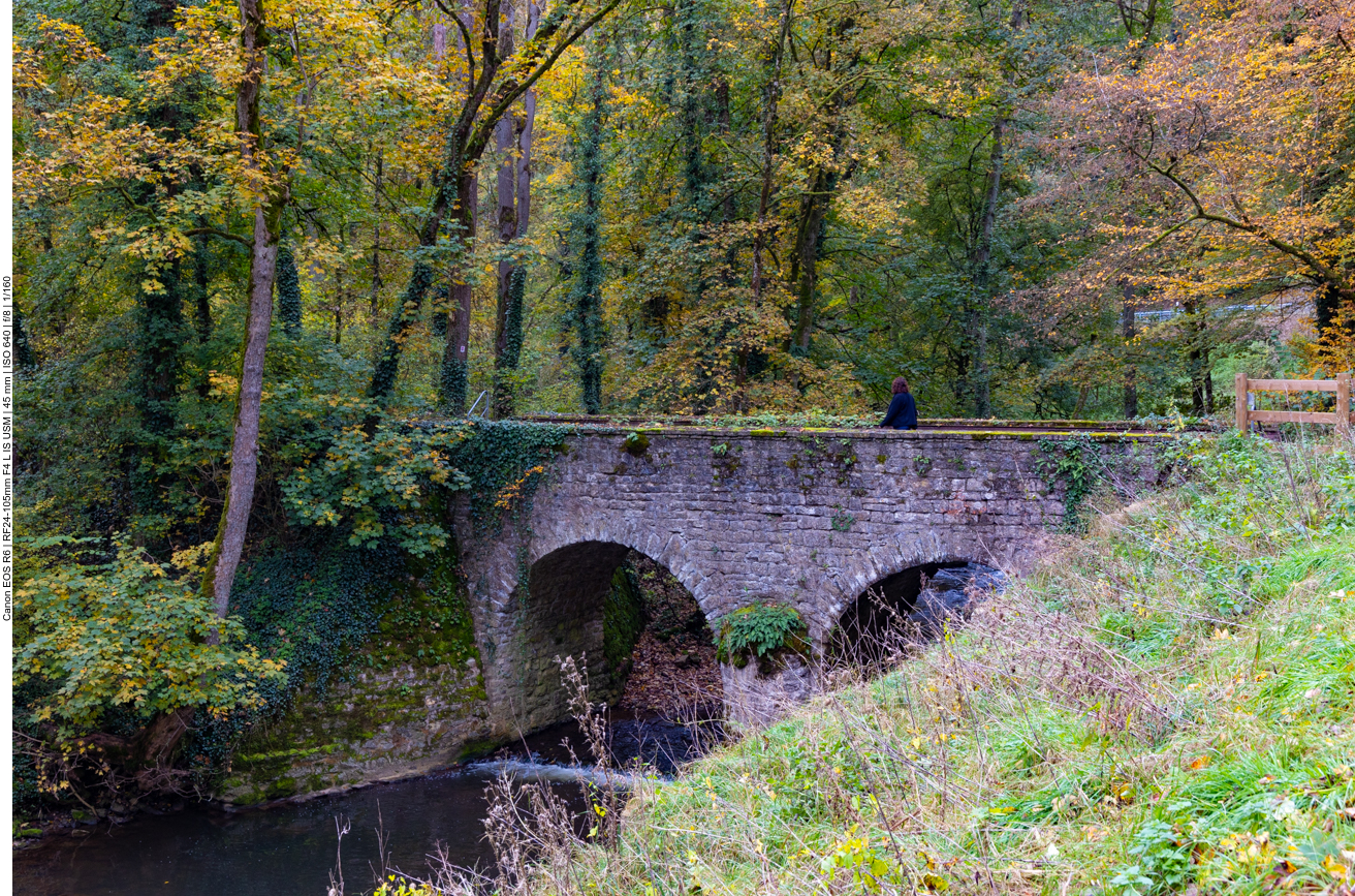 Brücke über den alten Mühlenbach