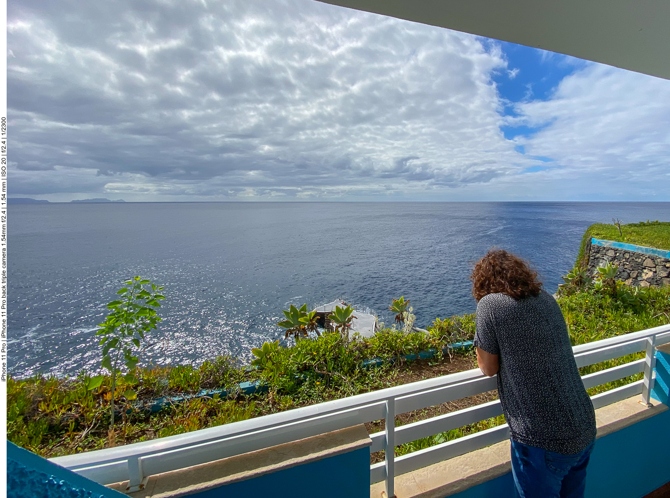 Ausblick von unserm Balkon im neuen Hotel - schon viel besser als zuvor ;-)