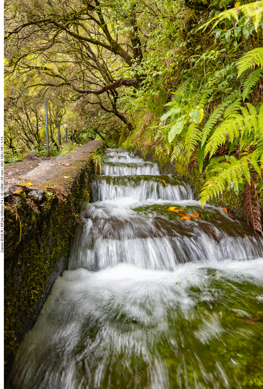 Kleine Kaskade in der Levada
