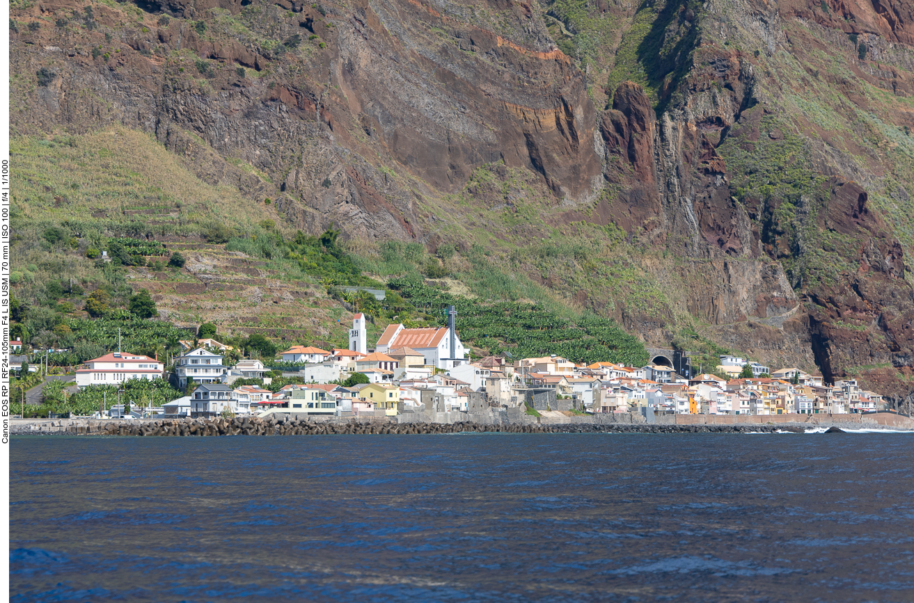 Die Ortschaft Paul do Mar