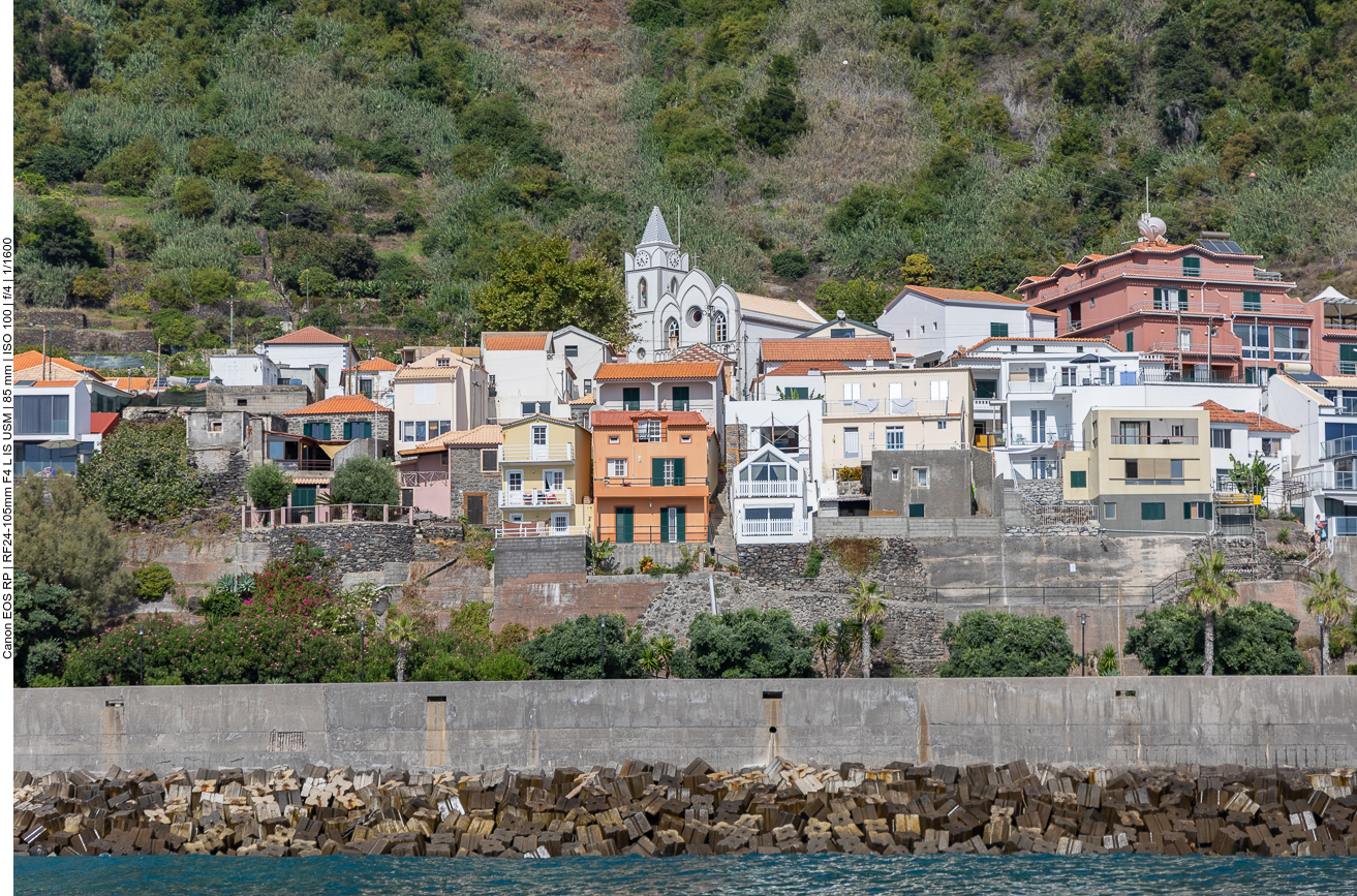 Die Ortschaft Jardim do Mar