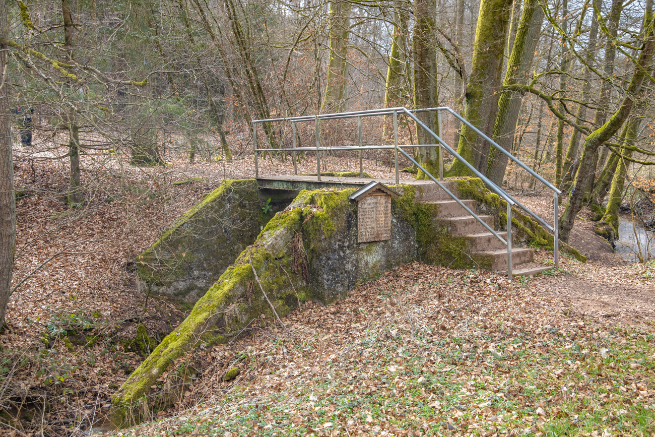 Die Schwobach Brücke