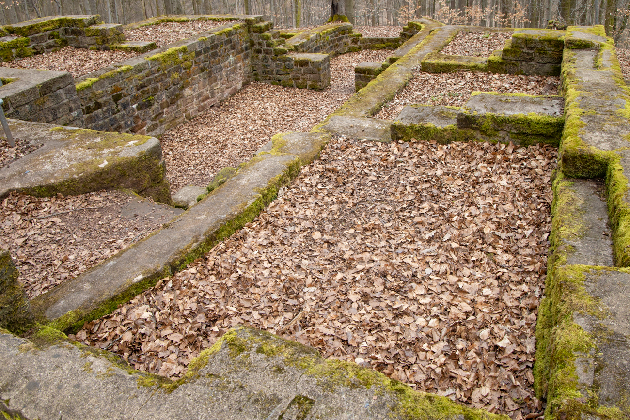 Grundmauern des Tschifflik-Pavillons