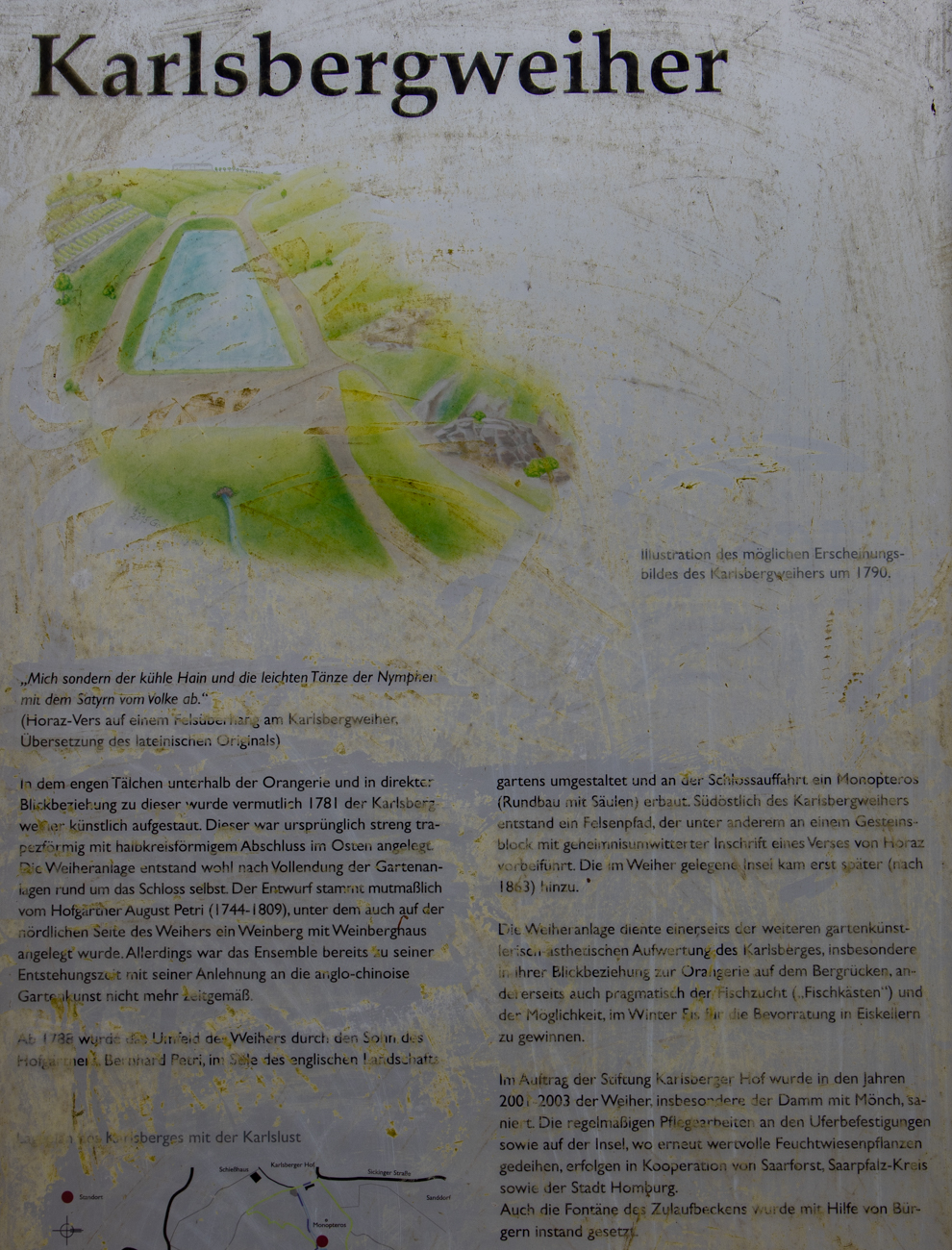 Infos zum Karlsbergweiher