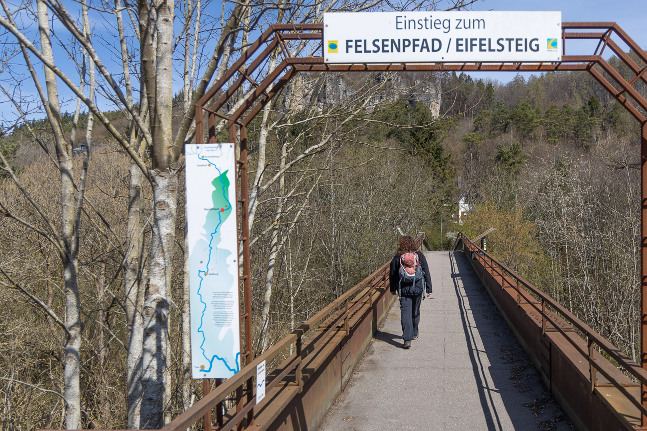 Einstieg in den Pfad