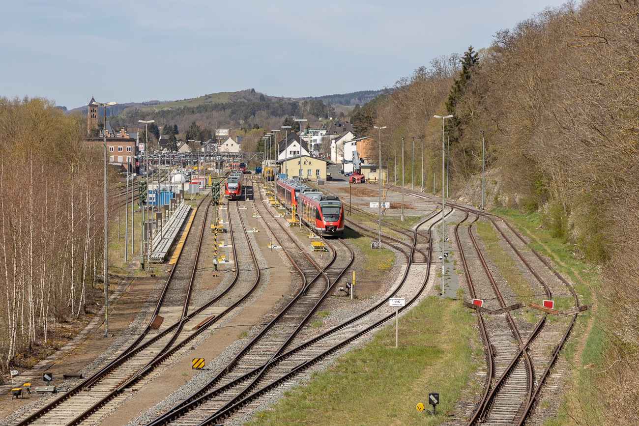 Der Bahnhof von Gerolstein