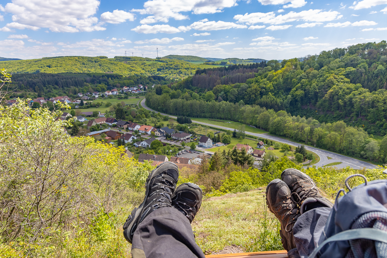 Relaxen kurz vor dem Ziel ;-)