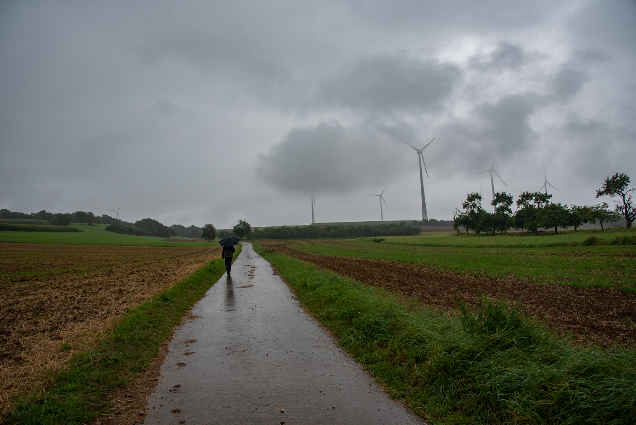 Leider spielt das Wetter nicht ganz mit