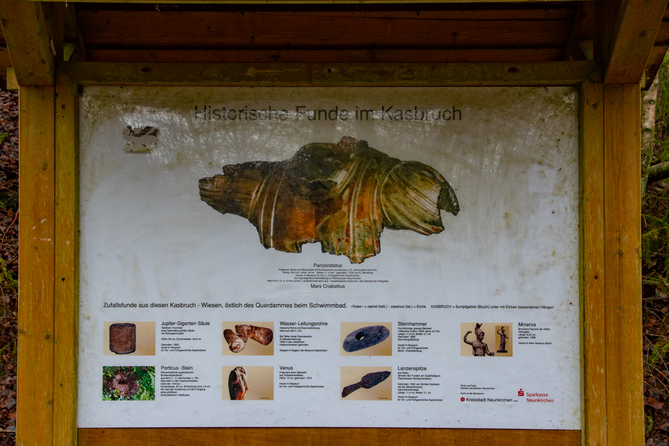 Infotafel zum Historischen Wanderweg