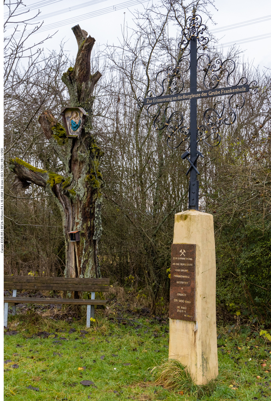 Erinnerung an die Bergleute der Grube Frankenholz