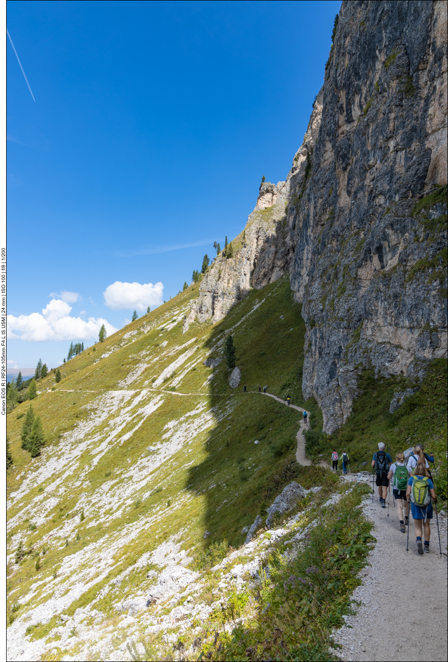 Immer an der Wand lang