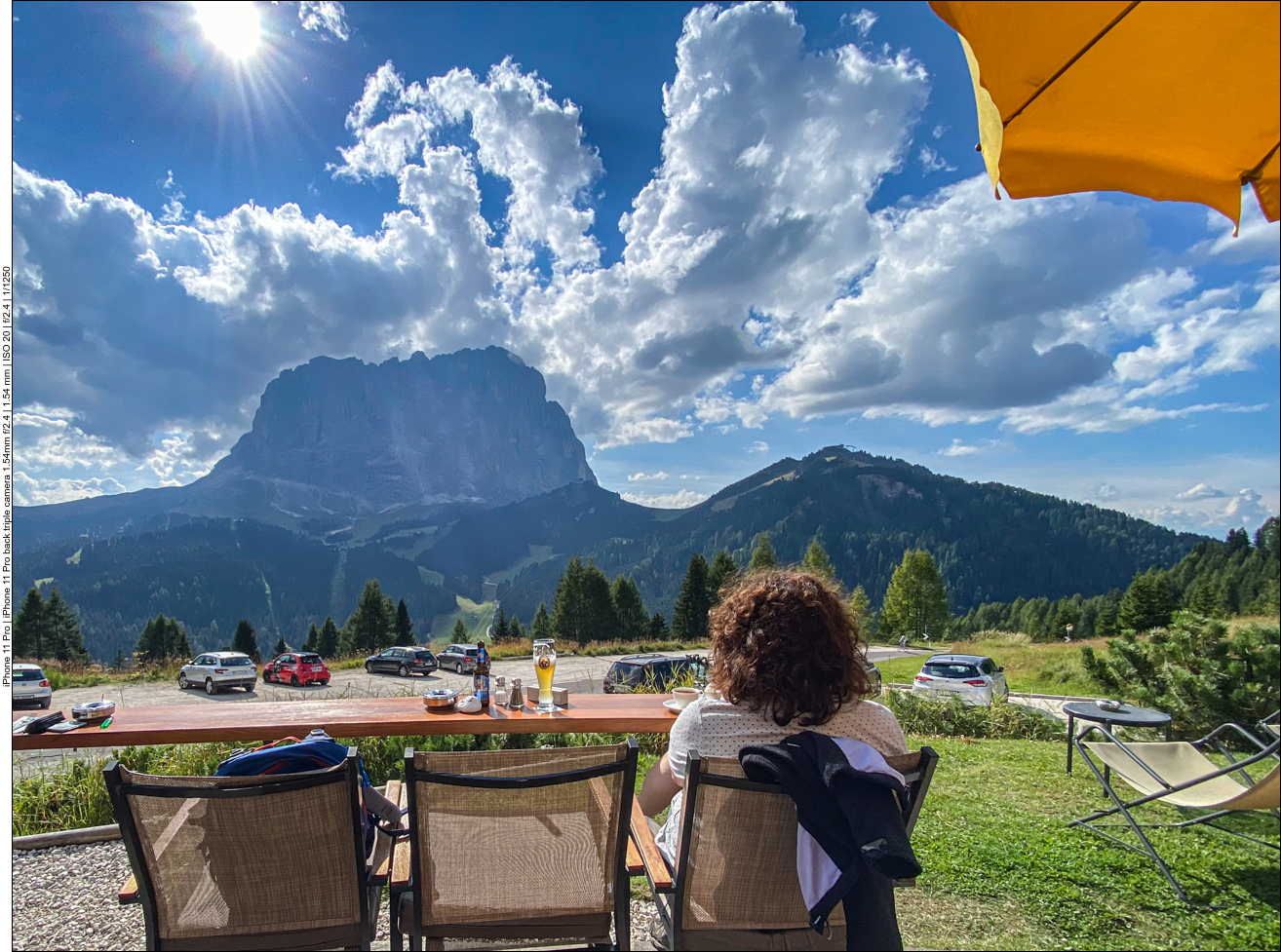 Die Aussicht ist auch nicht zu verachten!