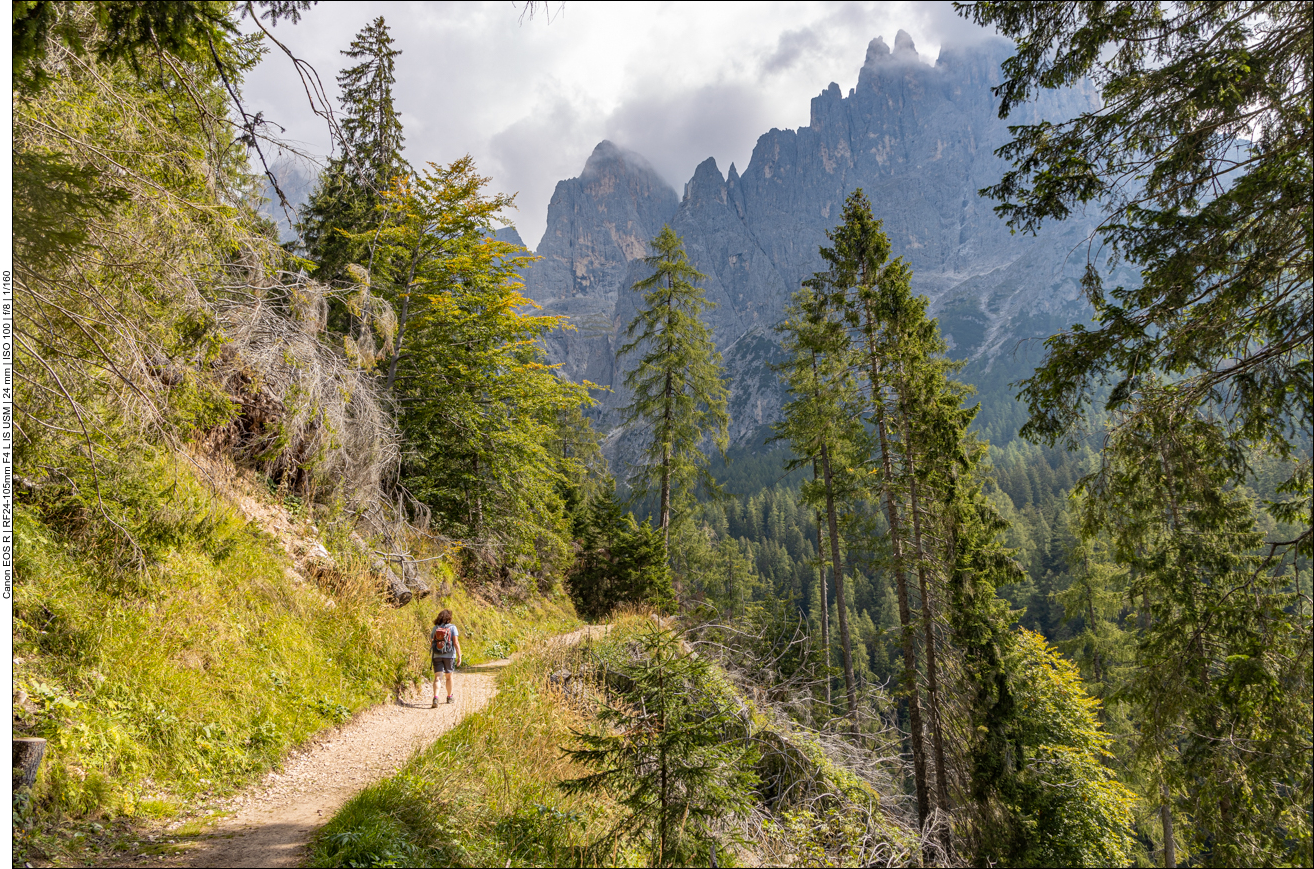 Schöner Wanderweg ...