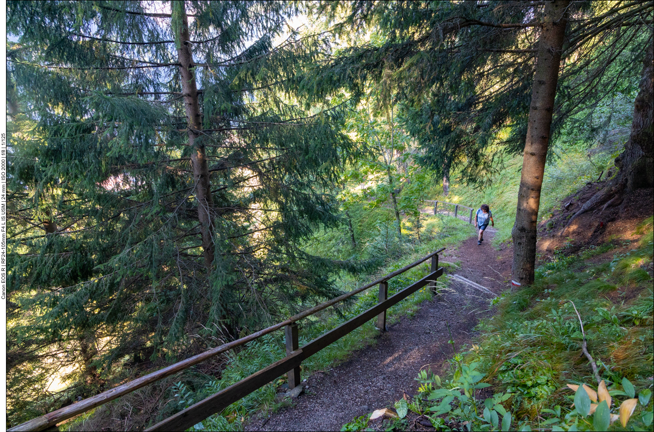 Nicht immer ist der Weg so einfach wie hier