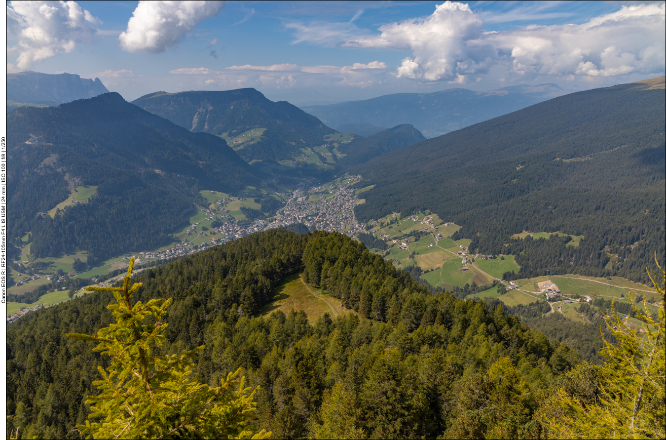 Blick ins Grödner Tal