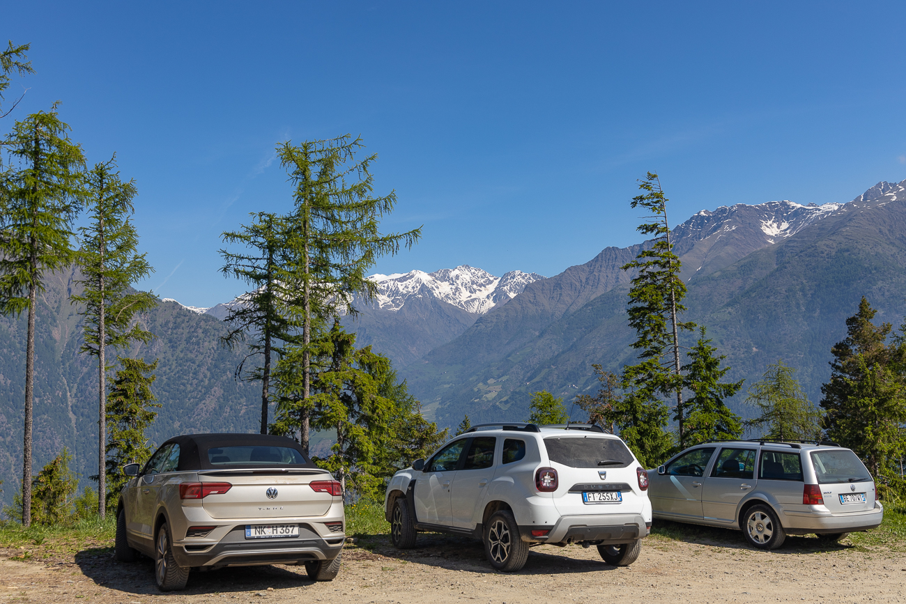 Start am Parkplatz Schartegg