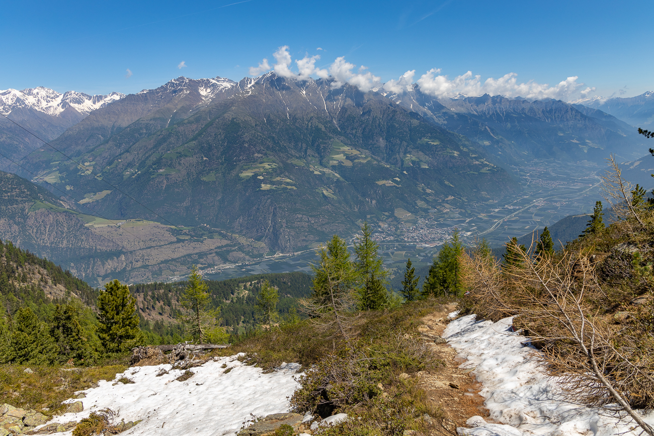 Nochmals ein Blick in die Tiefe