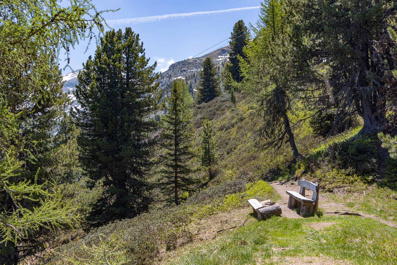 ... dann erreichen wir den höchsten Punkt unserer Tour