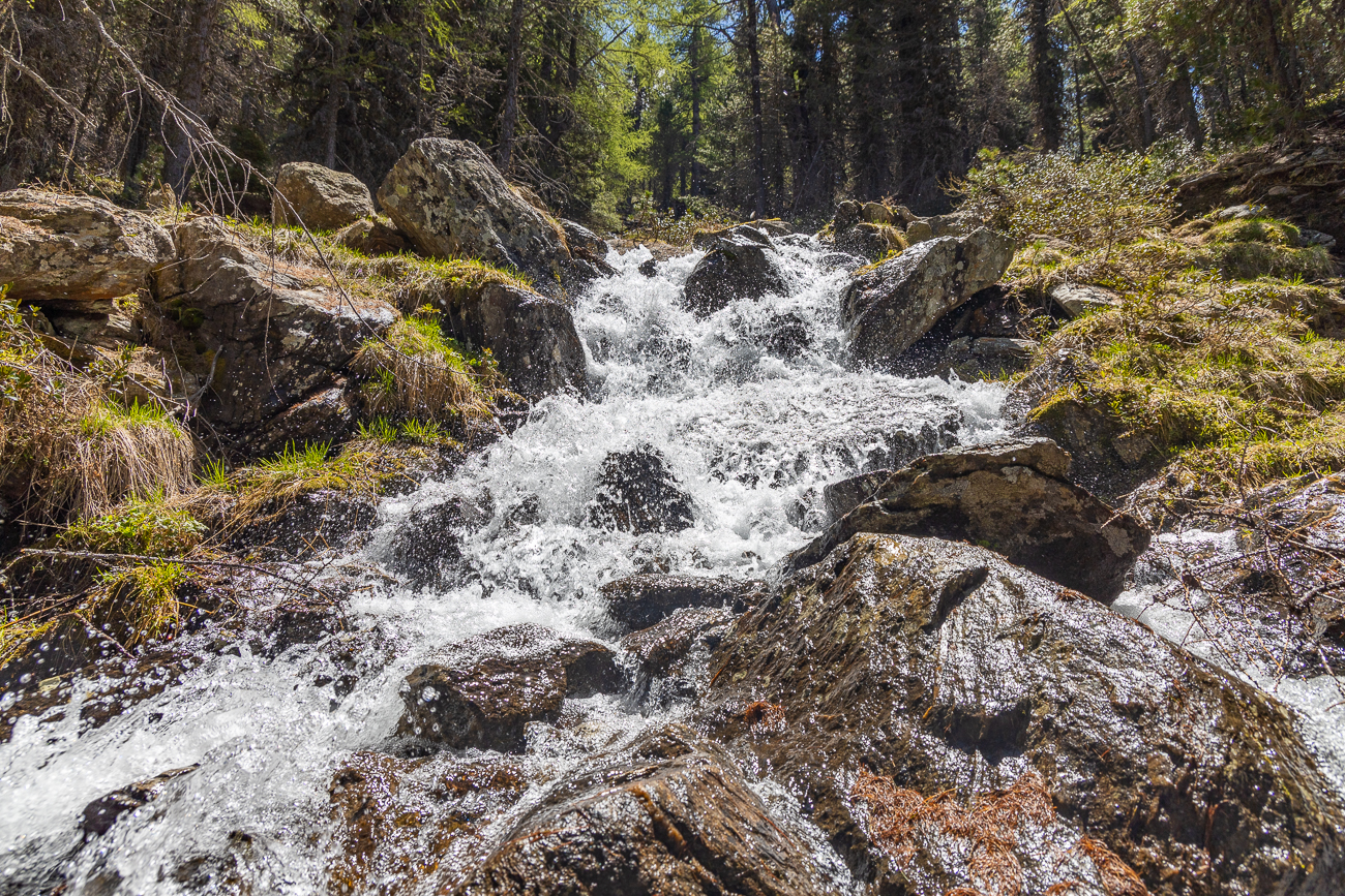 Der überbrückte Bach