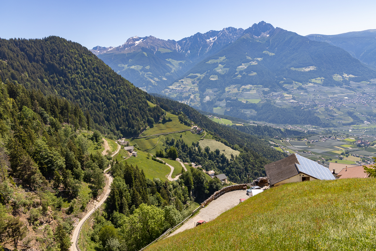 Zurück an der Bergstation, dem Berggasthof Hochmuth ...