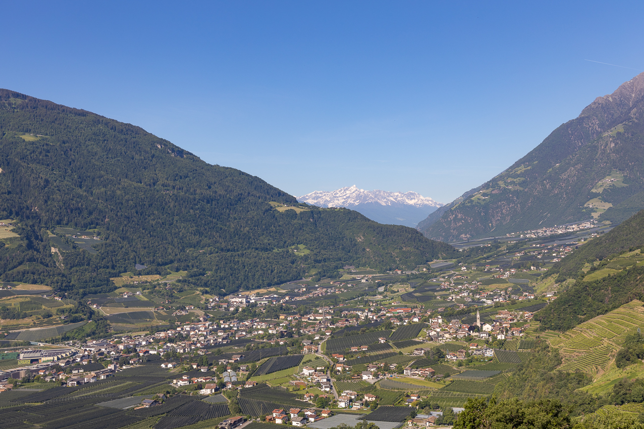 Blick durch das Passertal