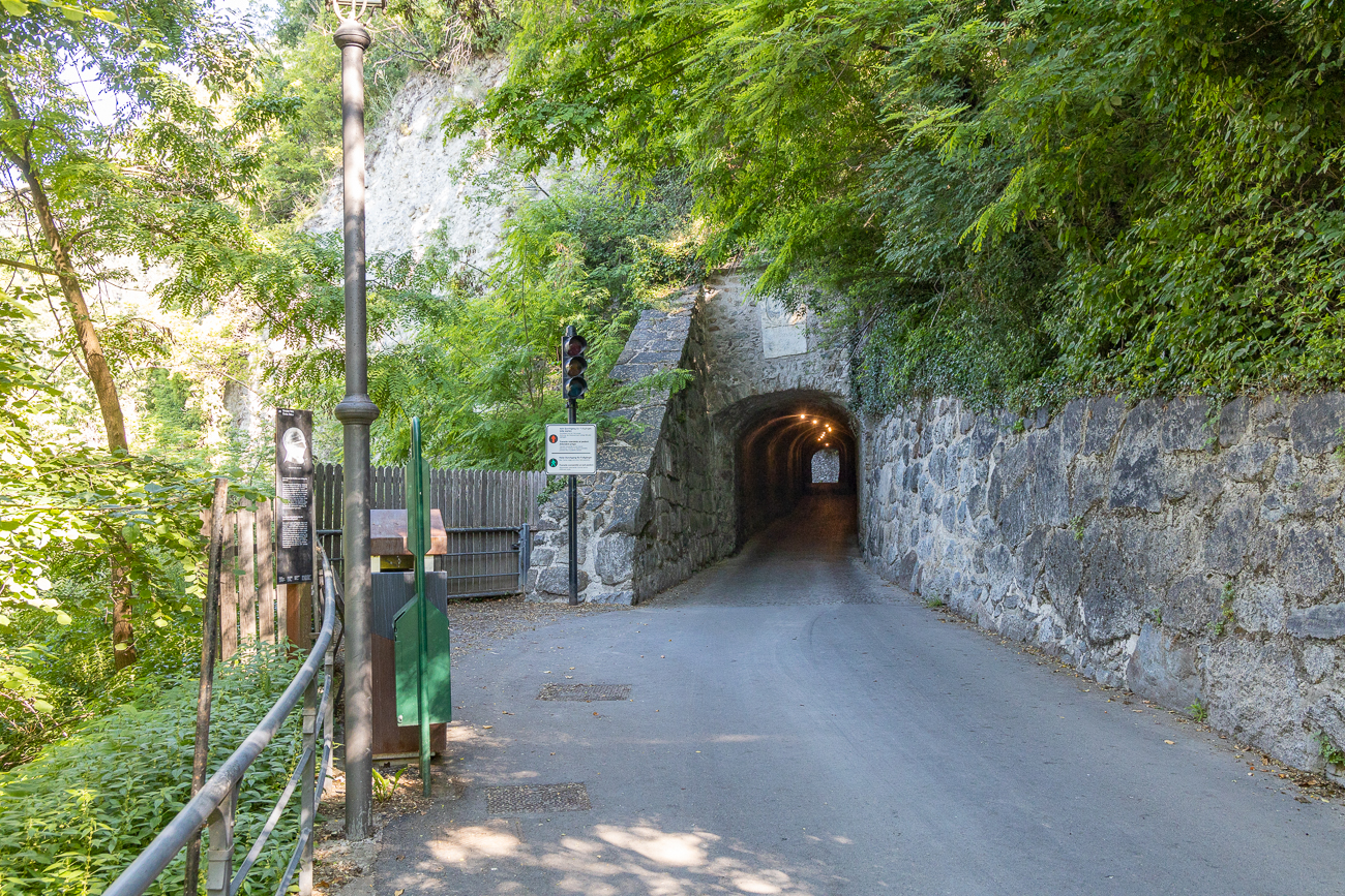 Um zur Burg zu kommen ...