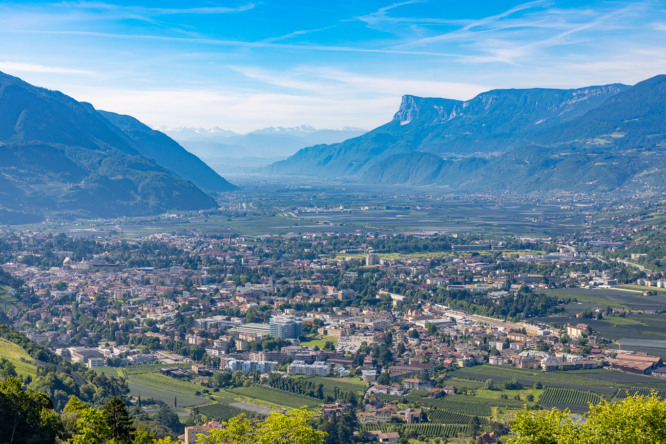 Blick über Meran