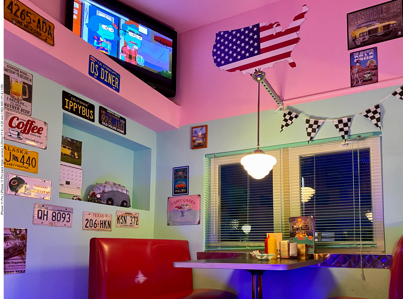 Abends wurde es dann amerikanisch