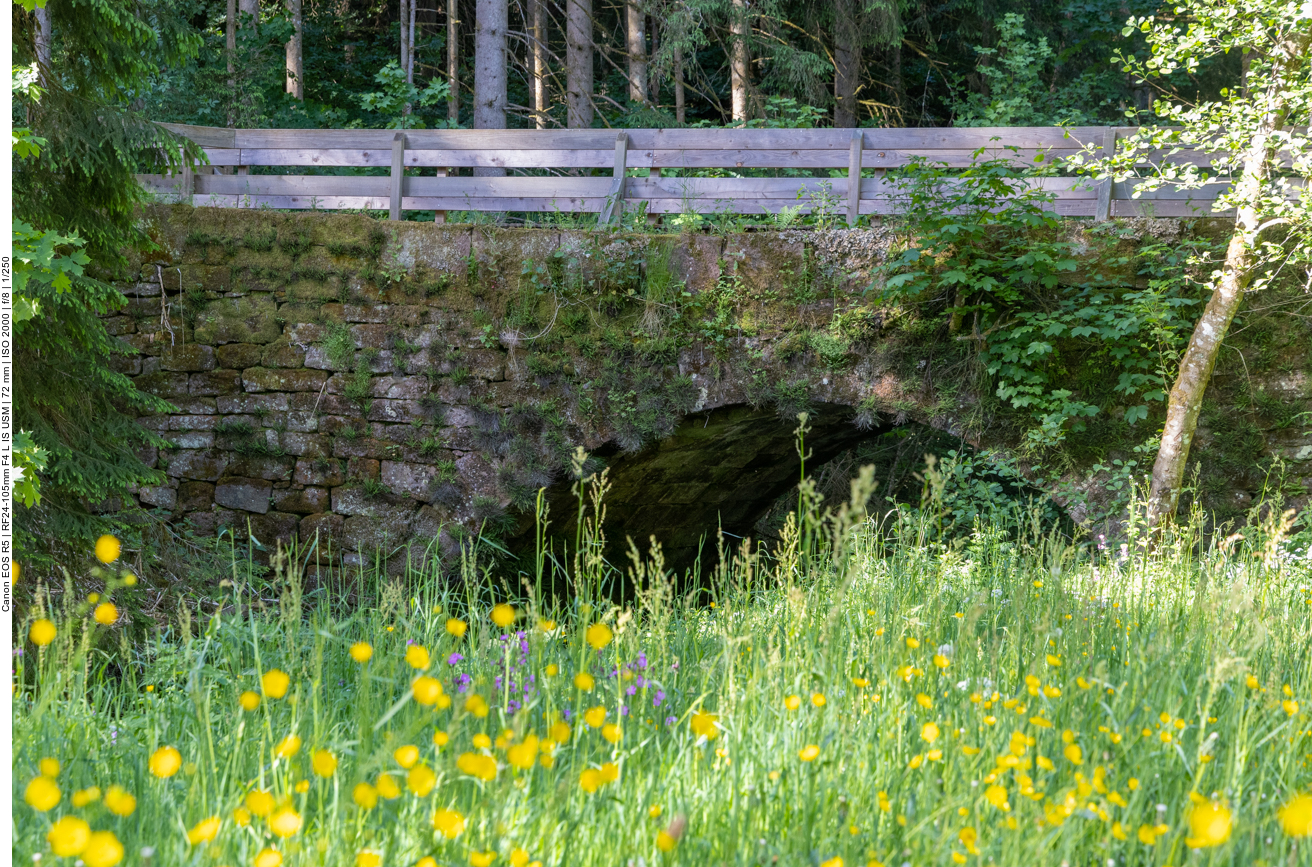 Über die Brücke wäre es auch gegangen ;-)