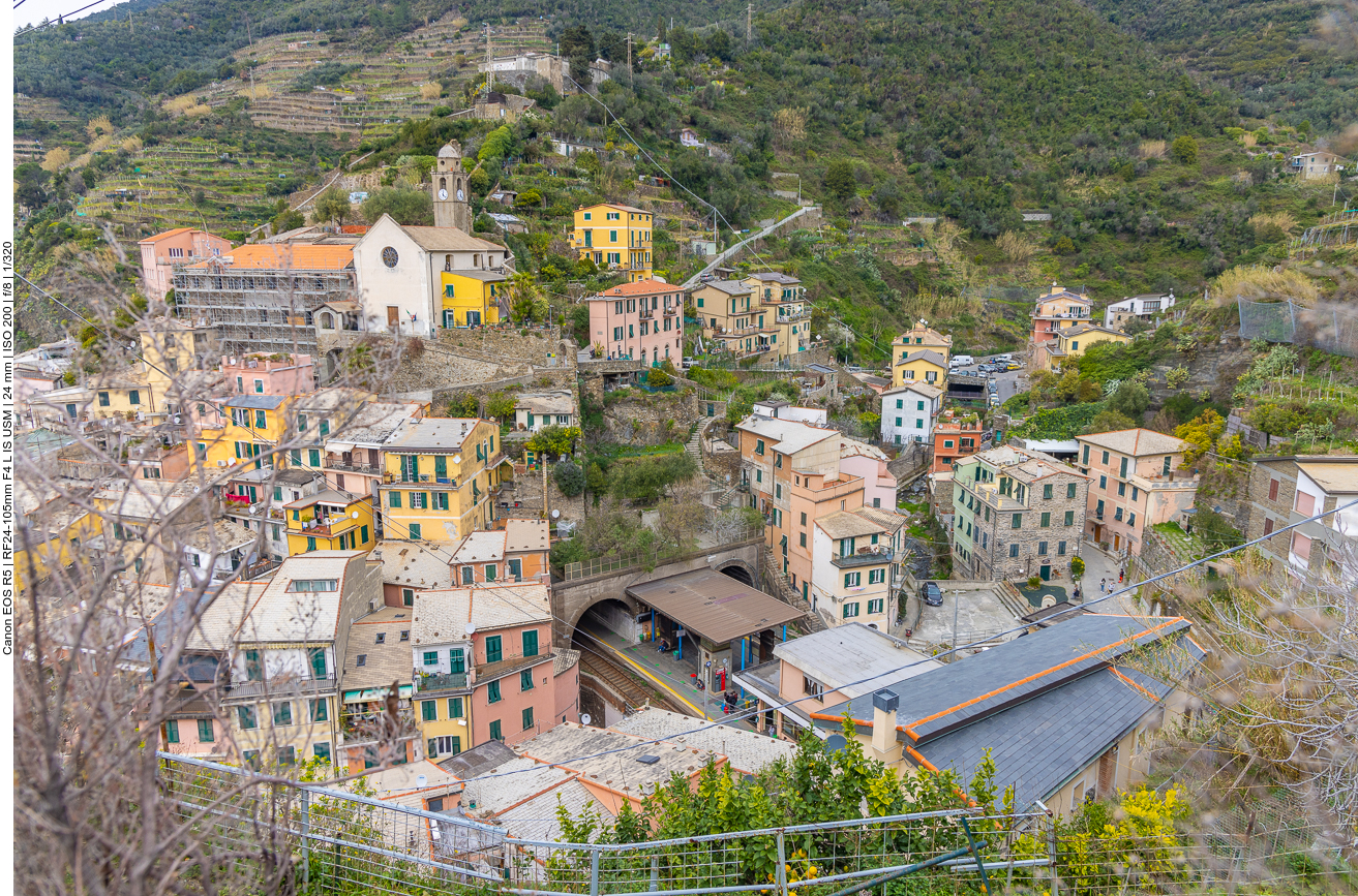 Der Bahnhof von Vernazza