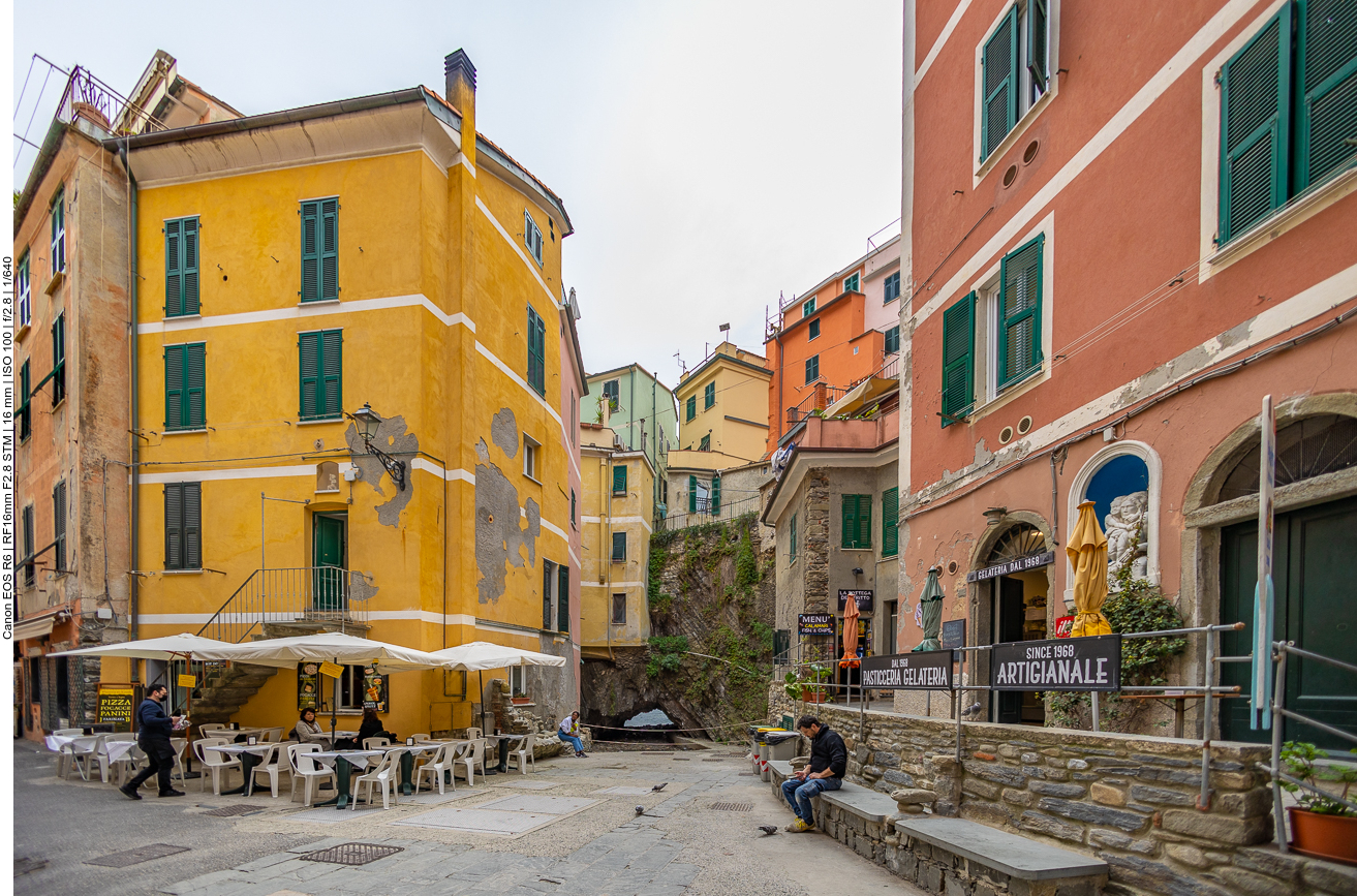 Kleiner Platz in Vernazza