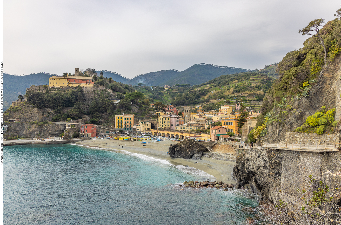 Steiler Abstieg nach Monterosso