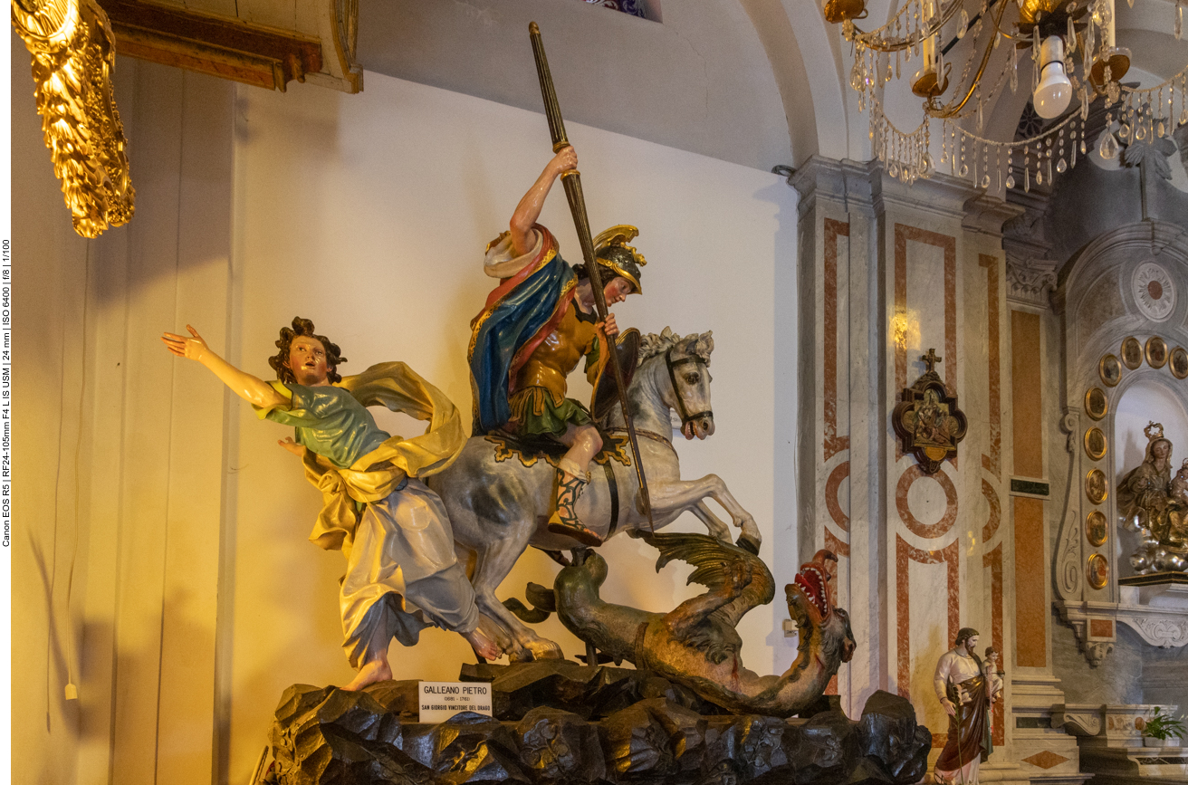 San Giorgio ist der italienische Name des Drachentöters Heiliger Georg