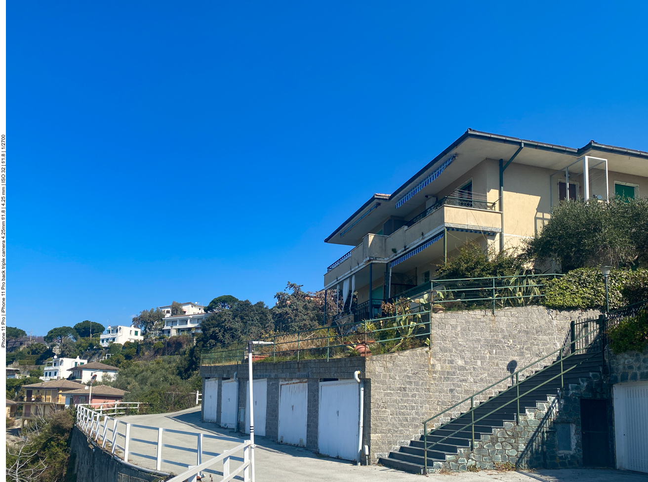 Wir starten an unserer Ferienwohnung ...