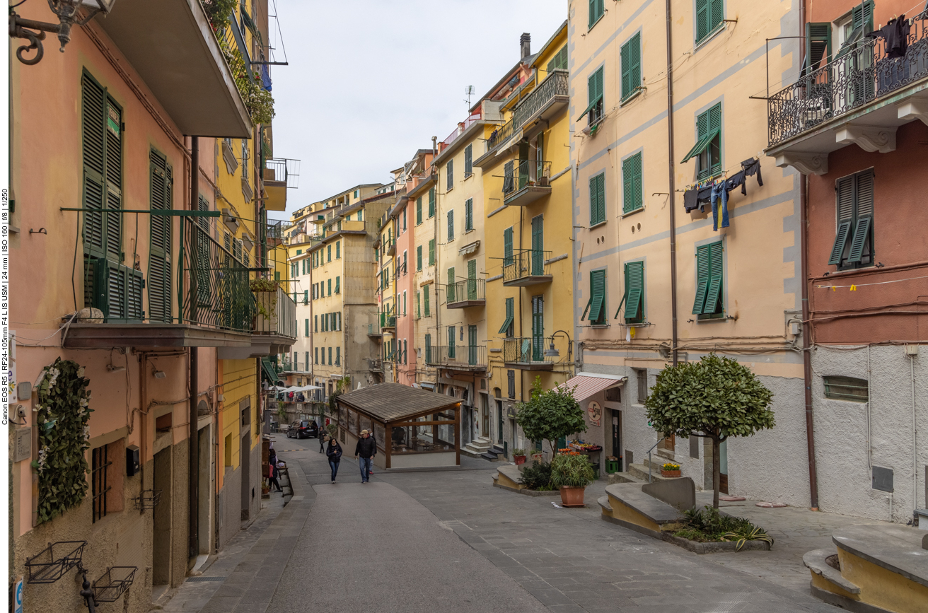 Start der heutigen Tour in Riomaggiore