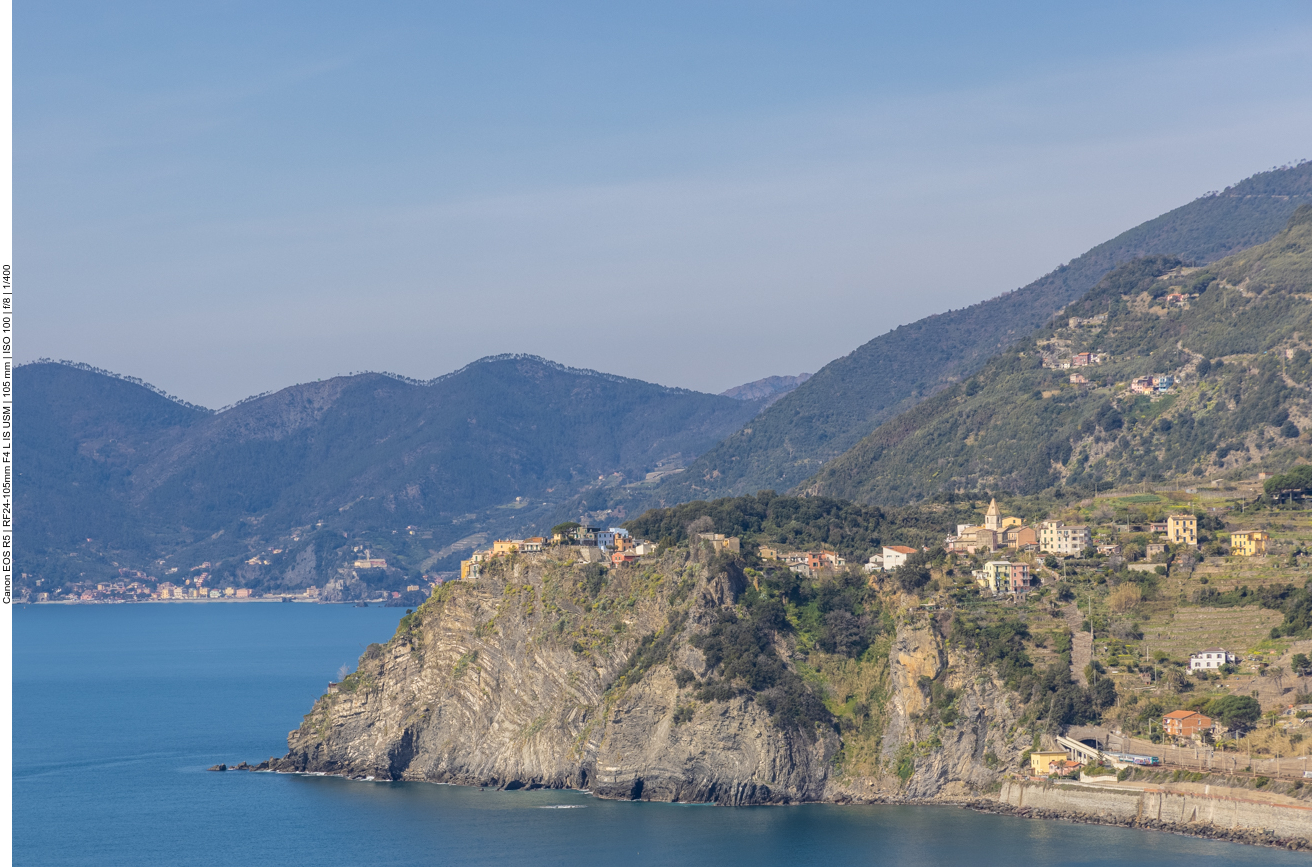 Hier ist schon Corniglia in Sicht ...