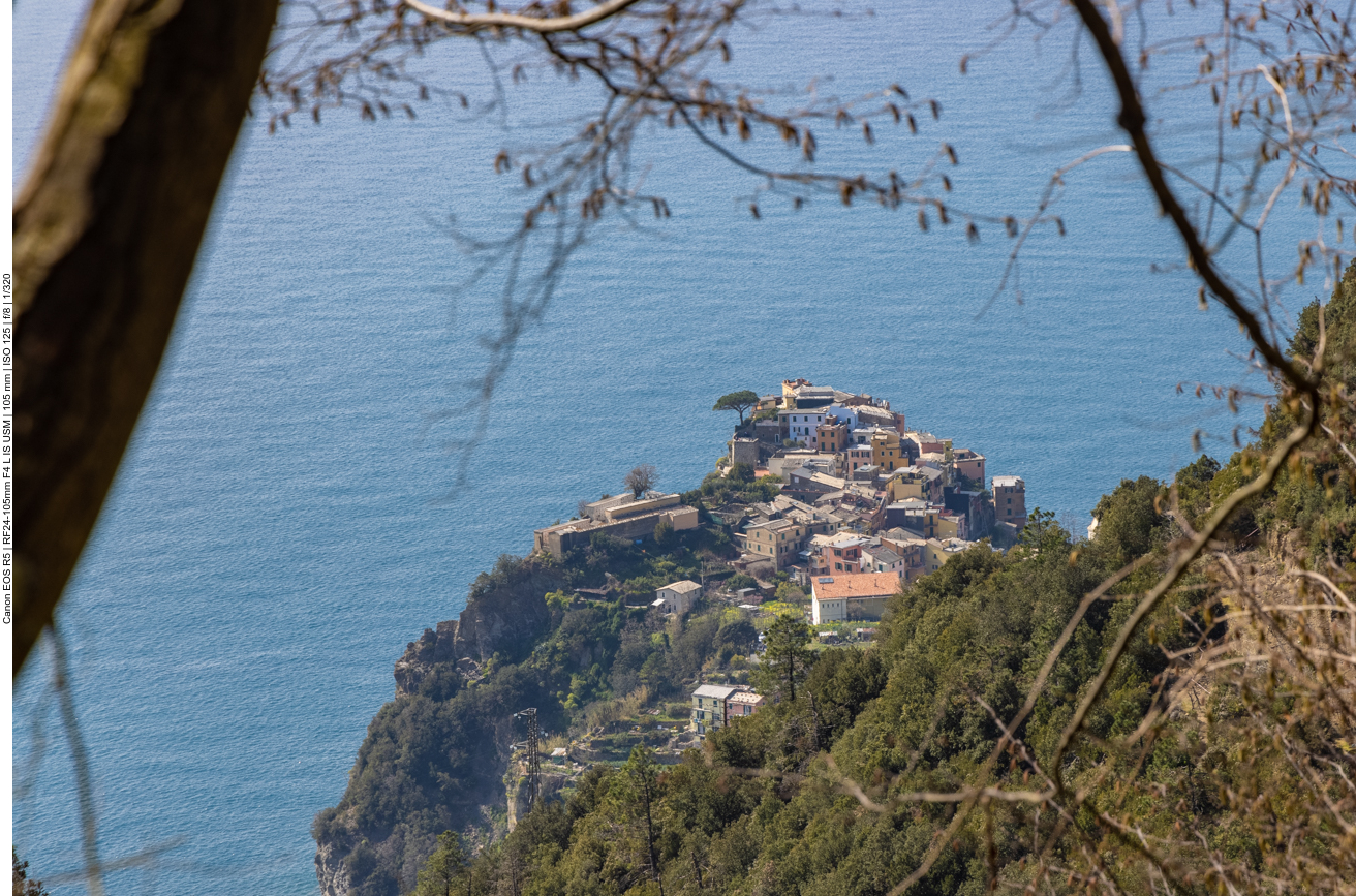 Corniglia in greifbarer Nähe
