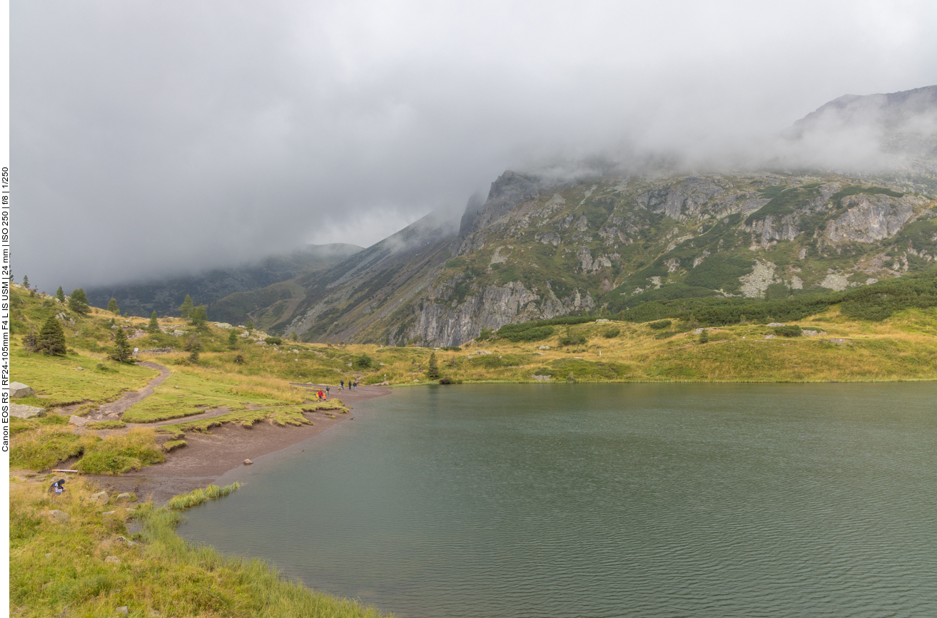 ... andere laufen die Strecke weiter