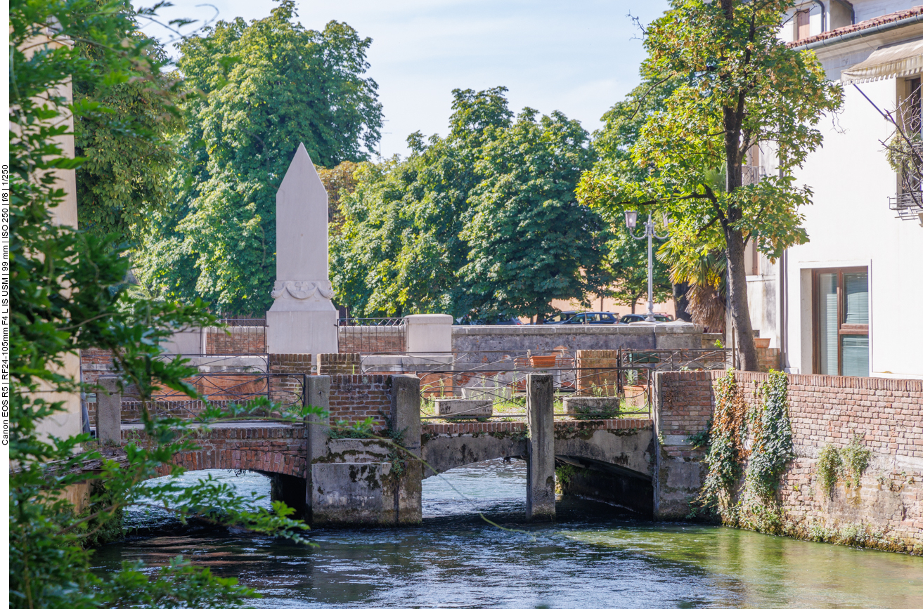 Wo Wasser fließt, gibt es auch Brücken ...
