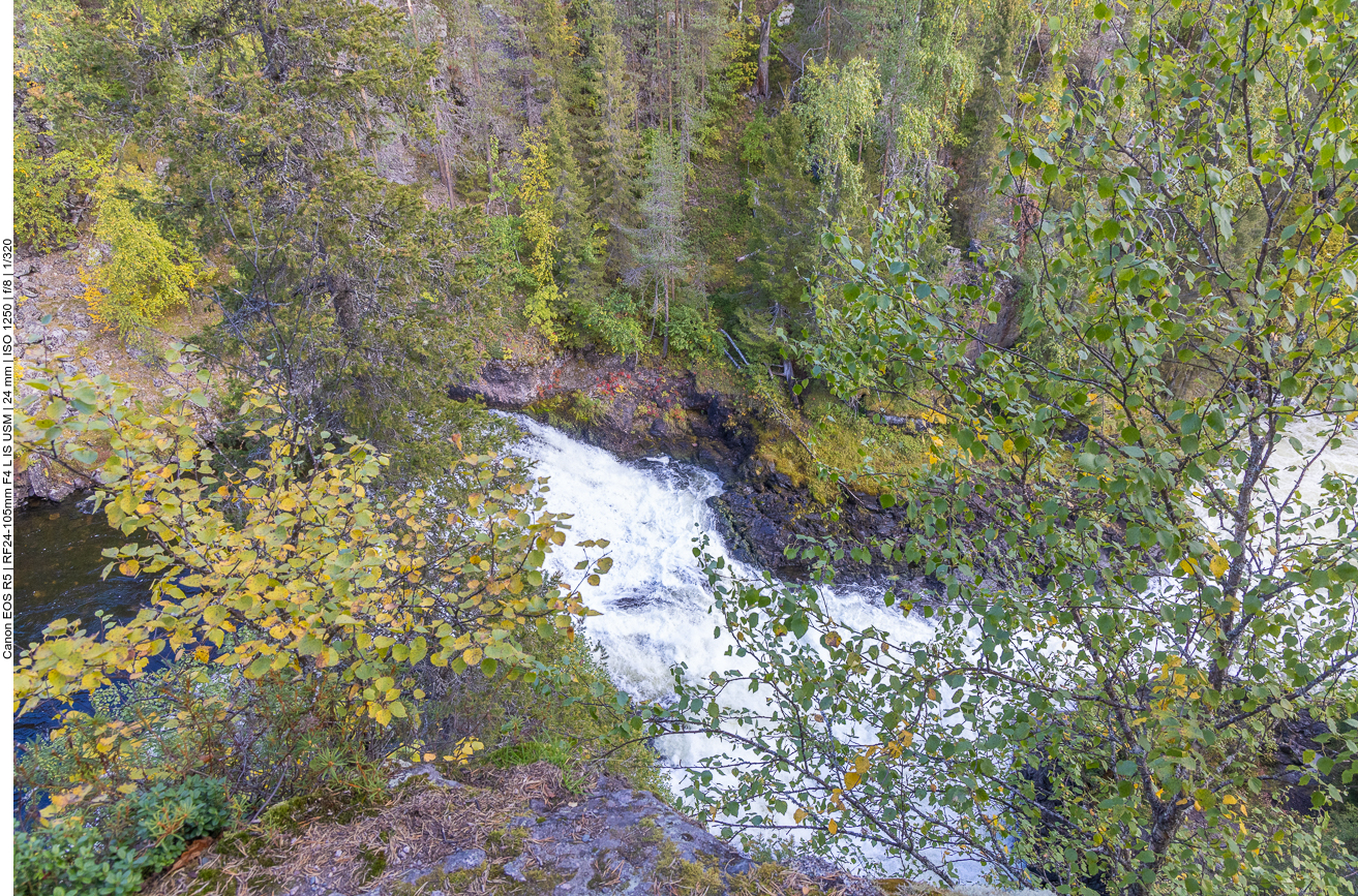 Blick in die Tiefe ...