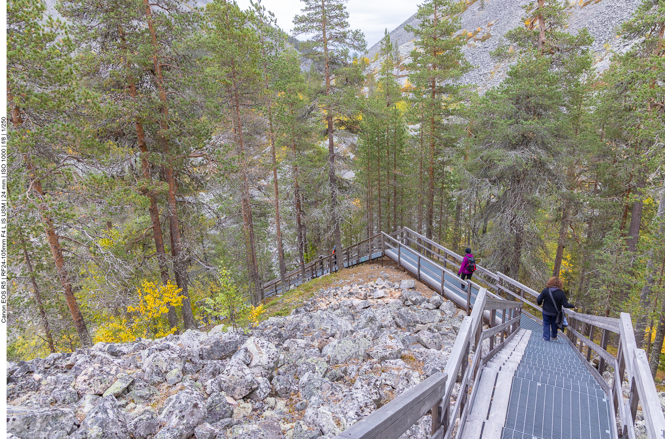 Aber nun erstmal Treppen überwinden