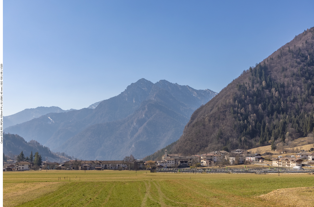 Start der Wanderung ist im Örtchen Lenzumo