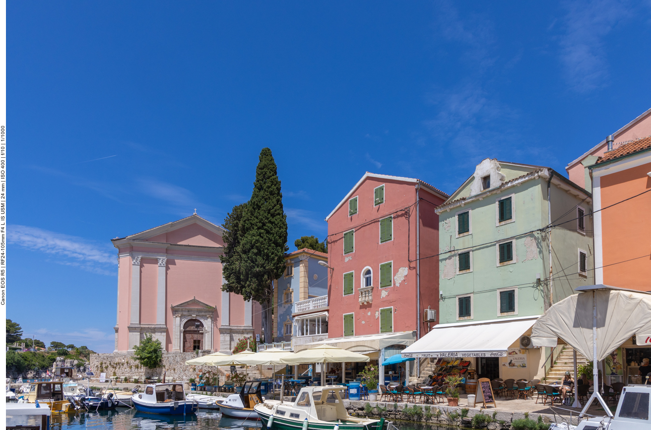 Im Hafen von Veli Lošinj