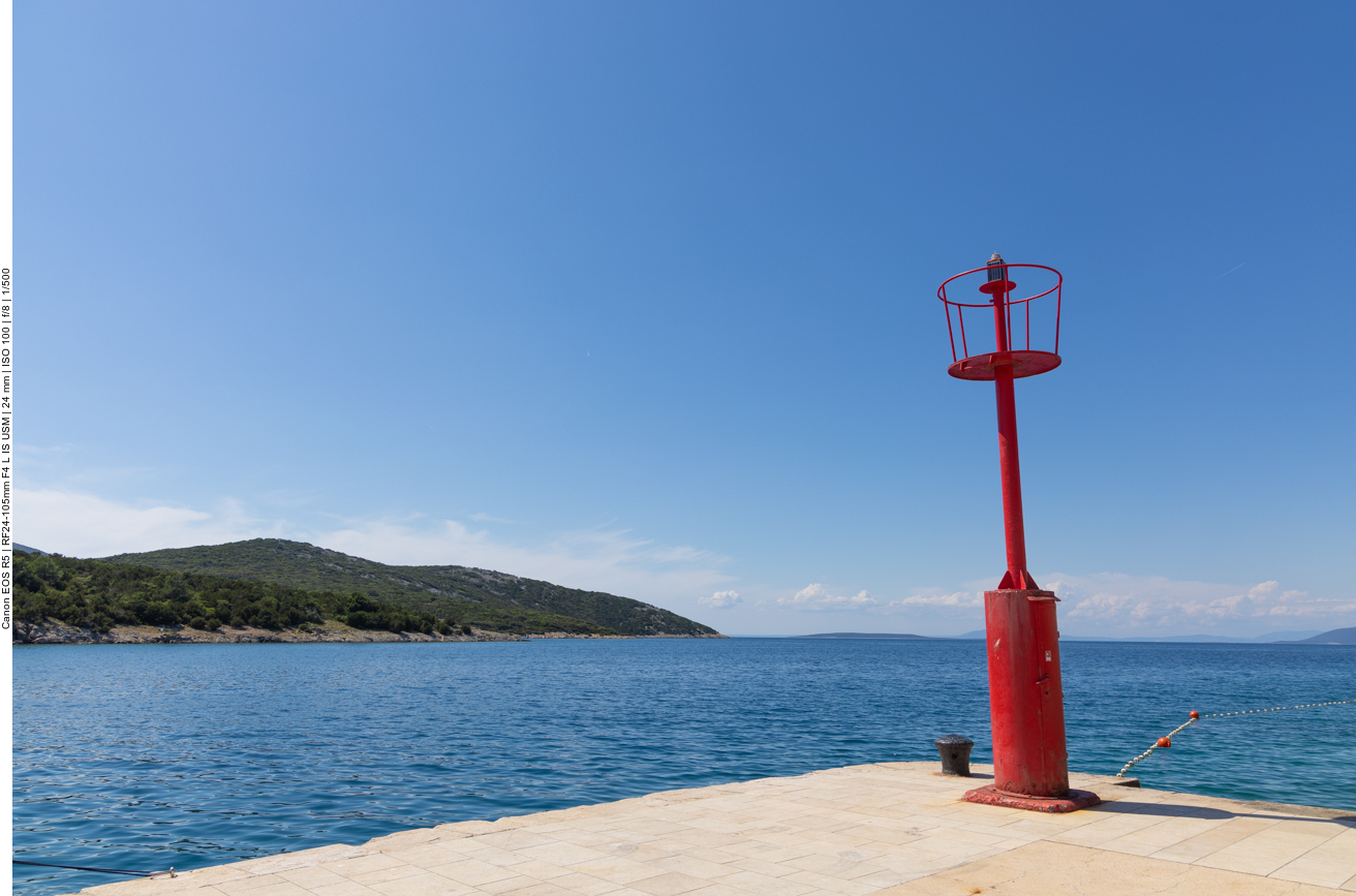 Spaziergang durch Osor