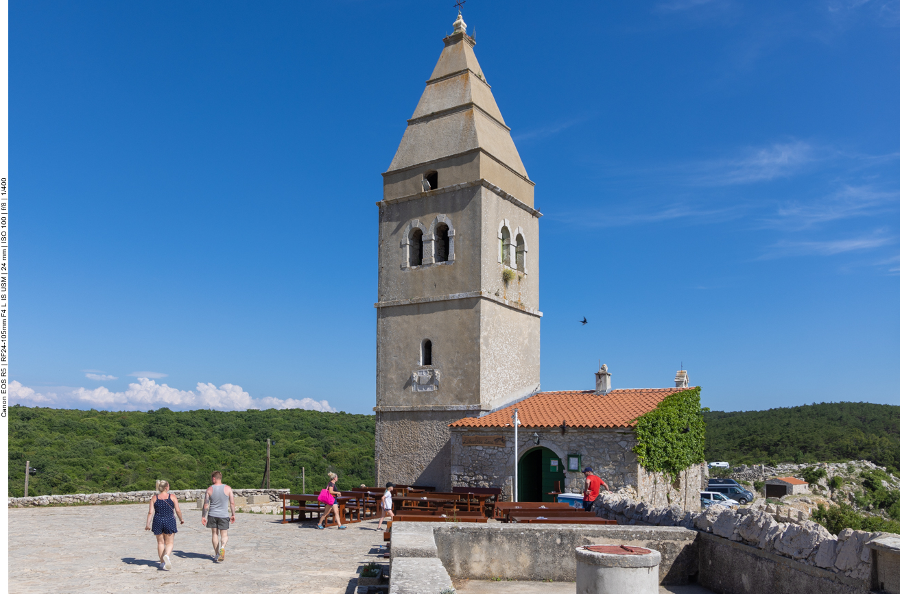 Spaziergang durch Lubenice