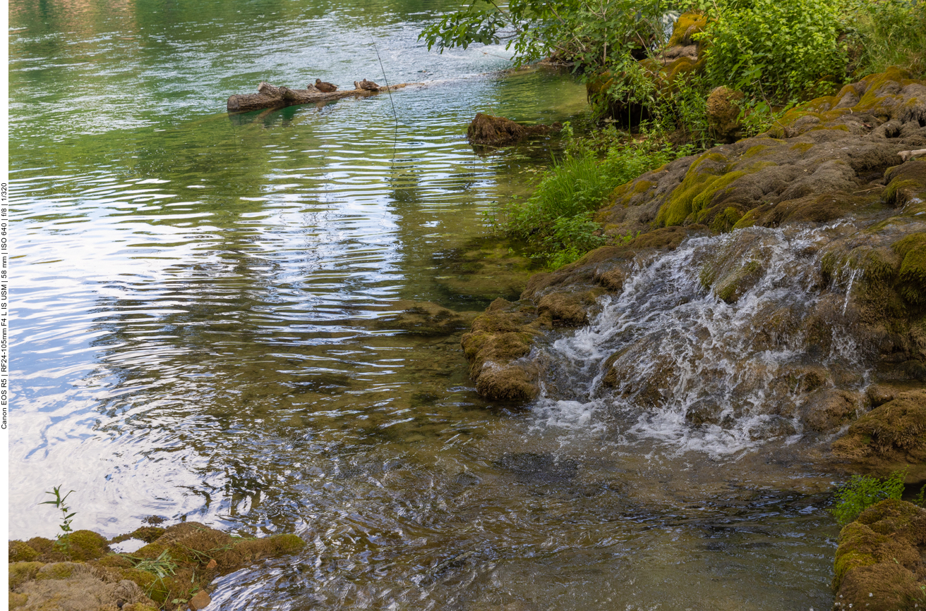 Überall fließt hier Wasser