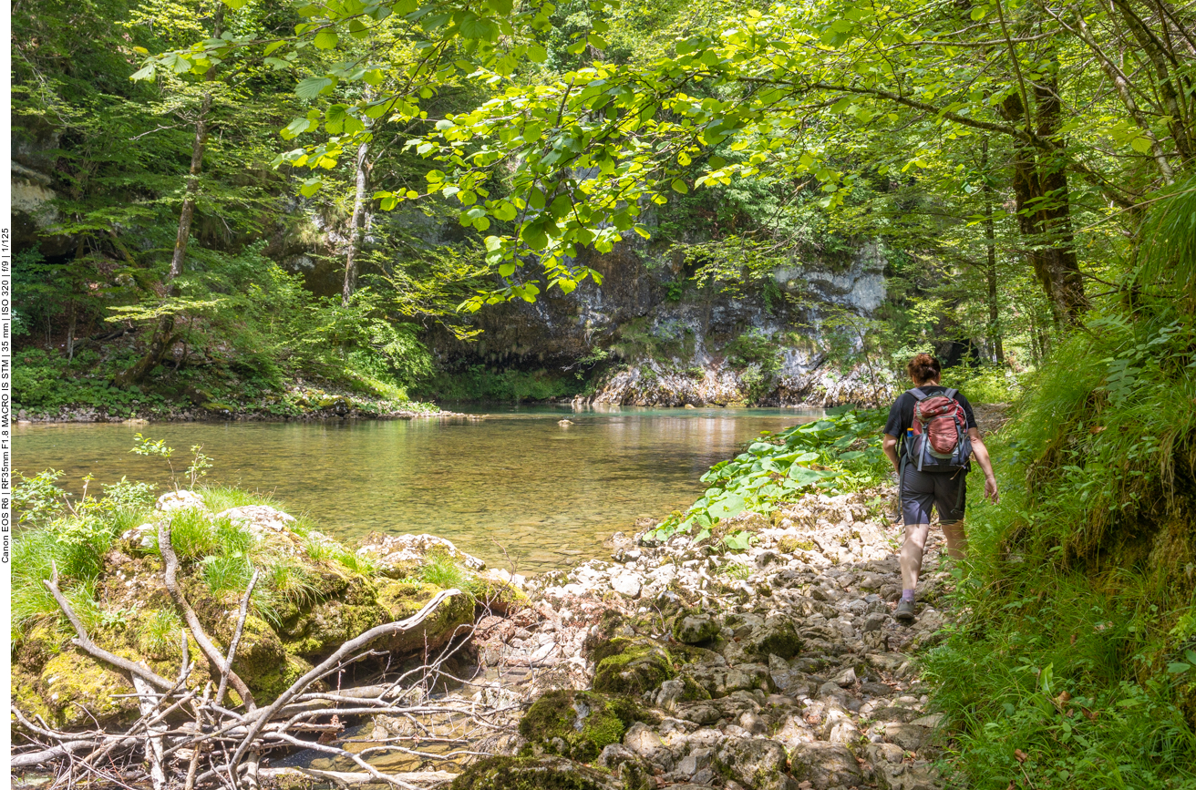 Wir folgen dem Lauf der Kupa